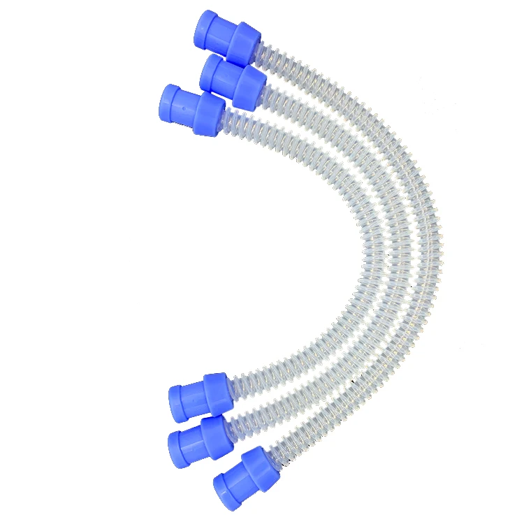 
Different size coaxial closed apparatus corrugated anesthesia breathing circuit 
