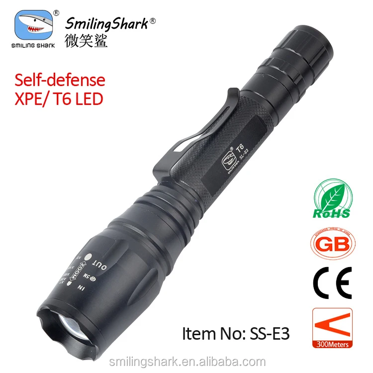  1000 люмен Масштабируемые ручка светодиодный фонарик 5 режимов Регулируемый факел фокус водонепроницаемый кемпинг фонарь для спорта на открытом воздухе