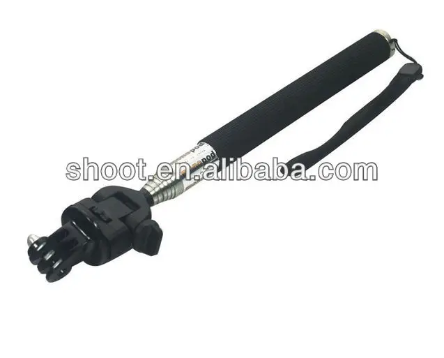for camera go pro retractable self-portrait handheld monopod
