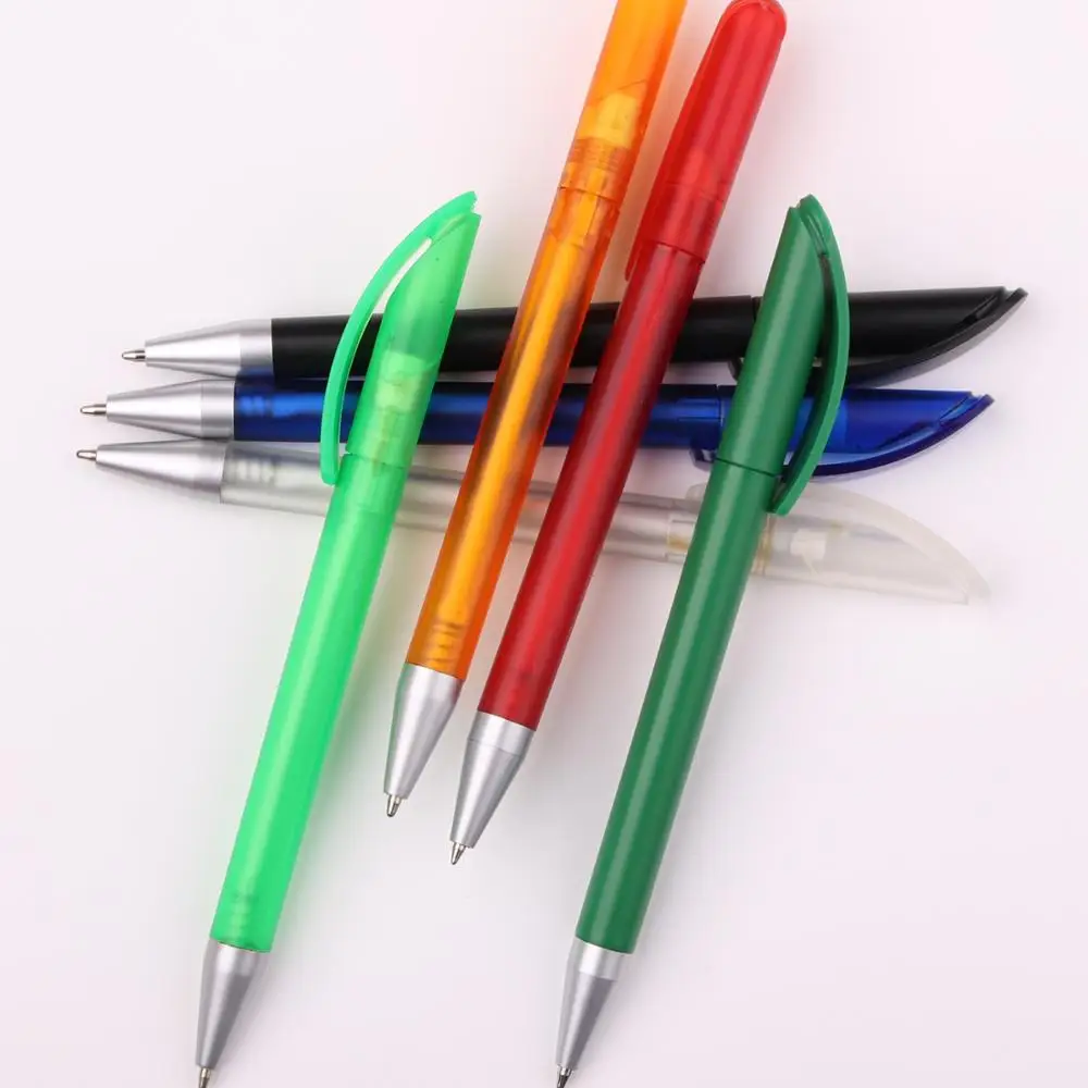 
Twist advertising plastic pen plastic ball pen customized cute pen 