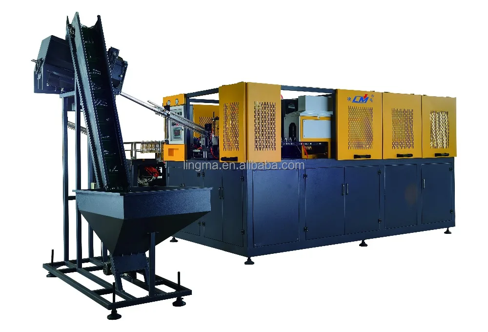 Две полости полная автоматическая пэт бутылка-выдувные машины