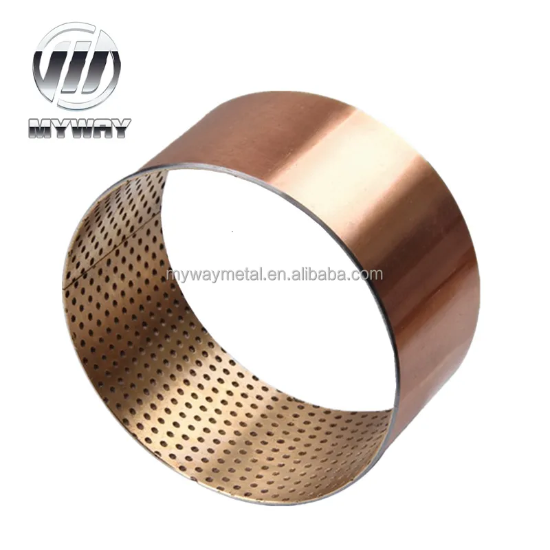 JF800 Oilless Bimetal Sliding Self Lubricating Jiashhan Bearing Bushing