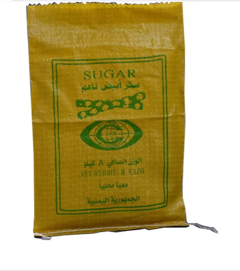 polypropylene woven bag wheat flour sugar grain packaging sac 25 kg 50 kg rice sack poultry feed bag
