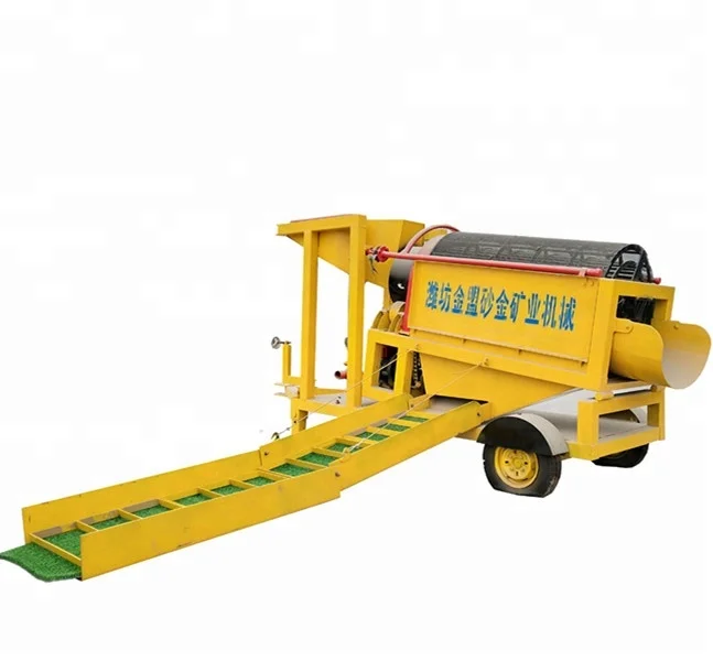 Portable Small Alluvial Gold Mining Equipment