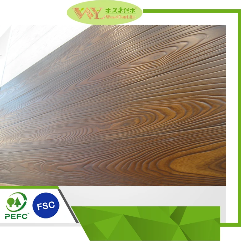 Industrial Brushed Ash Floor Ash Hardwood Flooring