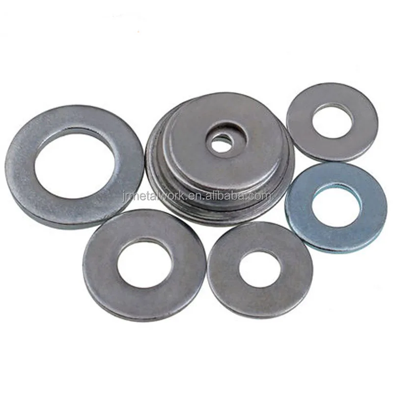 
 Custom and standard 10mm 20mm A2-70 Stainless Steel SS304 Flat Washer DIN125A  