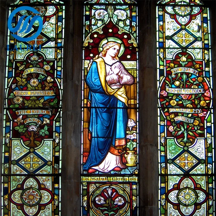 Competitive price pattern stained glass for church