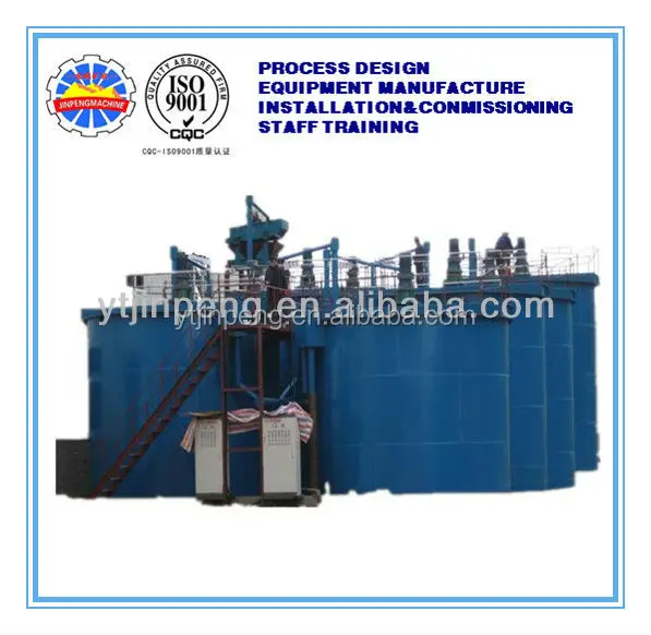 
2019 hot-selling energy-saving mixing tank, double impeller stirring leaching tank 