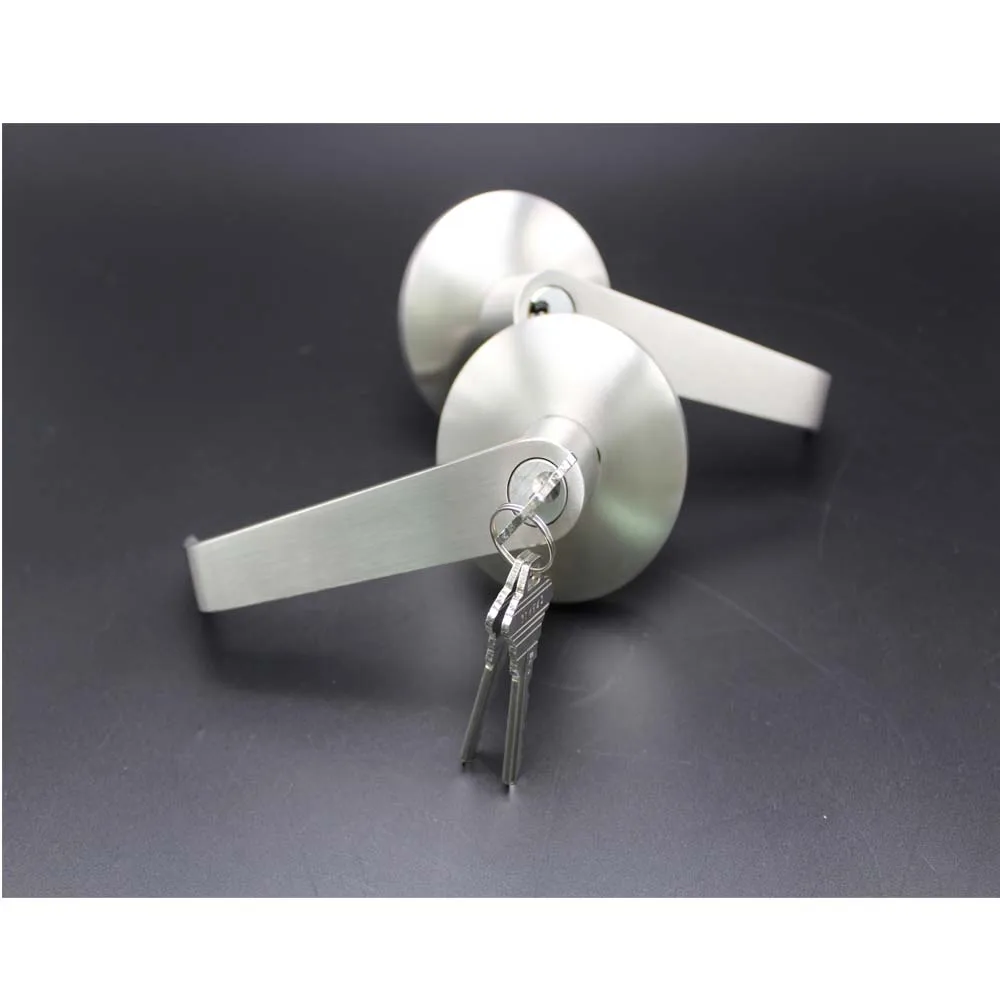 Panic Bar Lock Parts Engineering Security External Lever Handle Durable SUS304 for Common Fire Escape Door