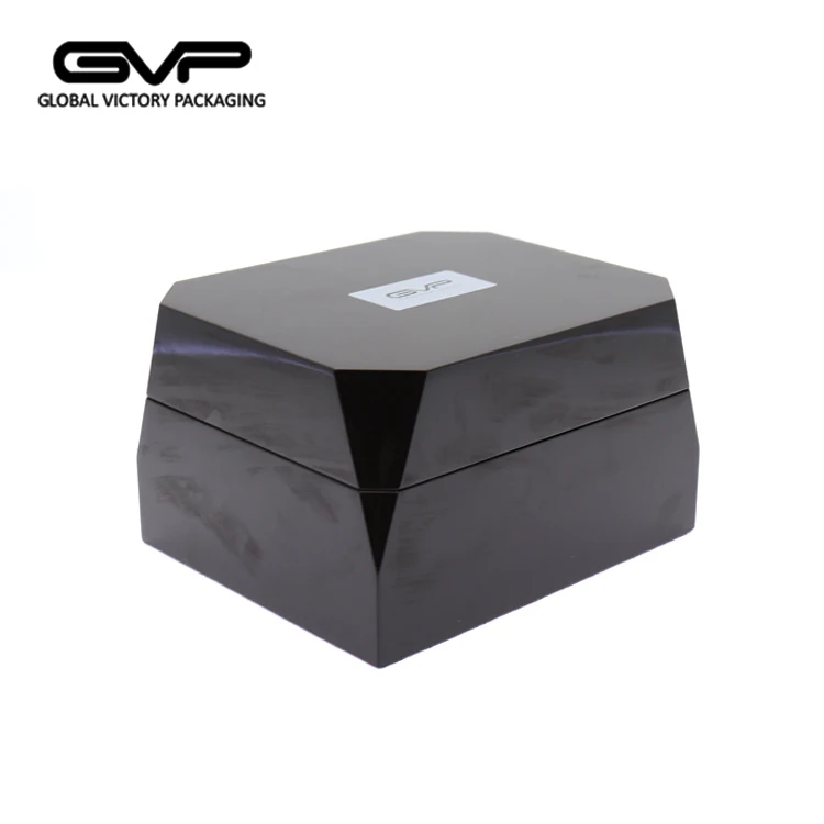 Luxury Design Gloss Lacquer Custom MDF Wood Man Watch Storage Box