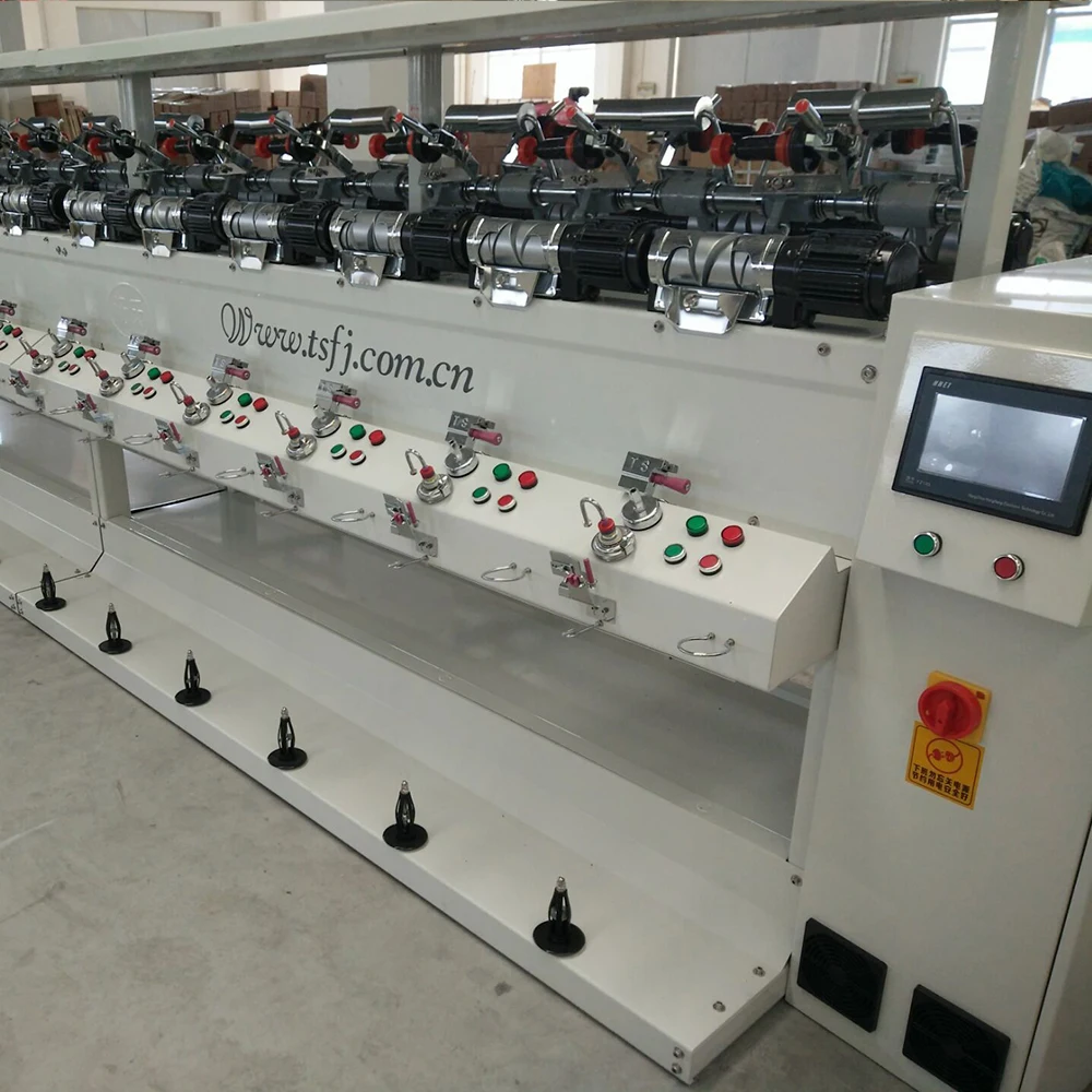 
ts semi-automatic industrial yarn cone winder / yarn winding machine 