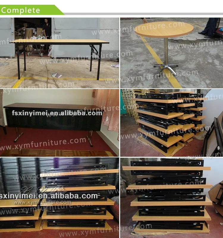 hot foldable round hotel table wholesale