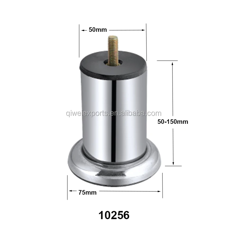 Chrome sofa screw legs Iron Furniture Hardware Sofa Legs