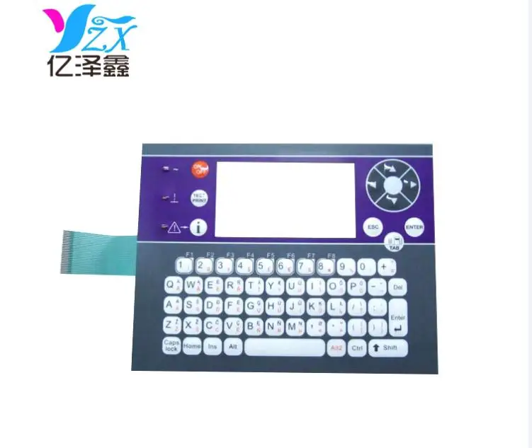 smart electronics touch screen keyboard waterproof  membrane switch with fast delivery