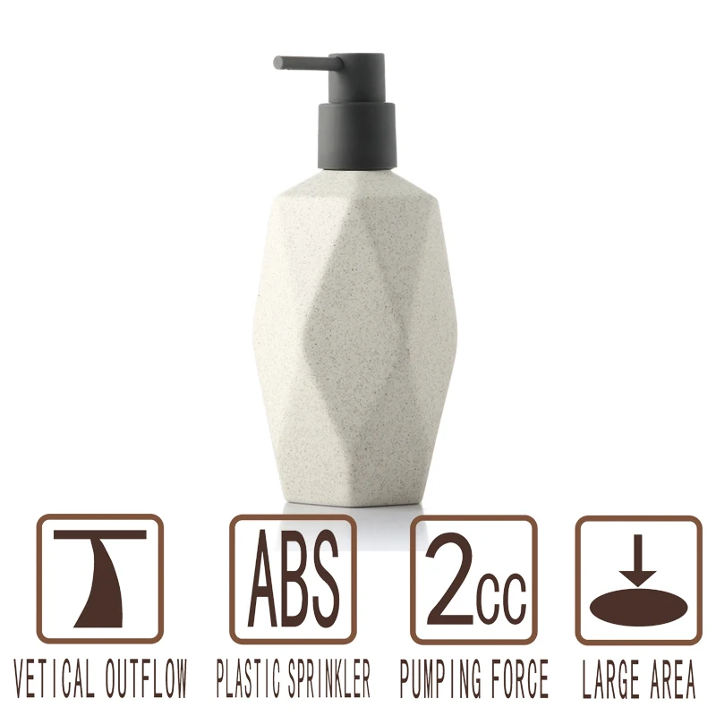 
Home / hotel ceramic soap machine shampoo / air conditioning emulsion pump bottle soap cleanser ceramic bottle 