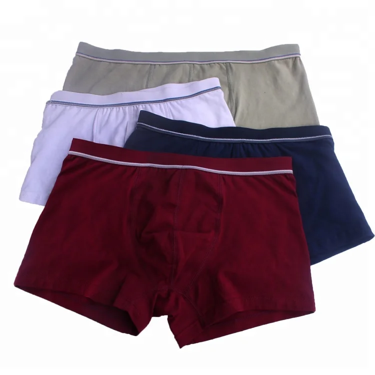 
Custom Boy underwear boxer brief sexy boxers with brand elastic band 