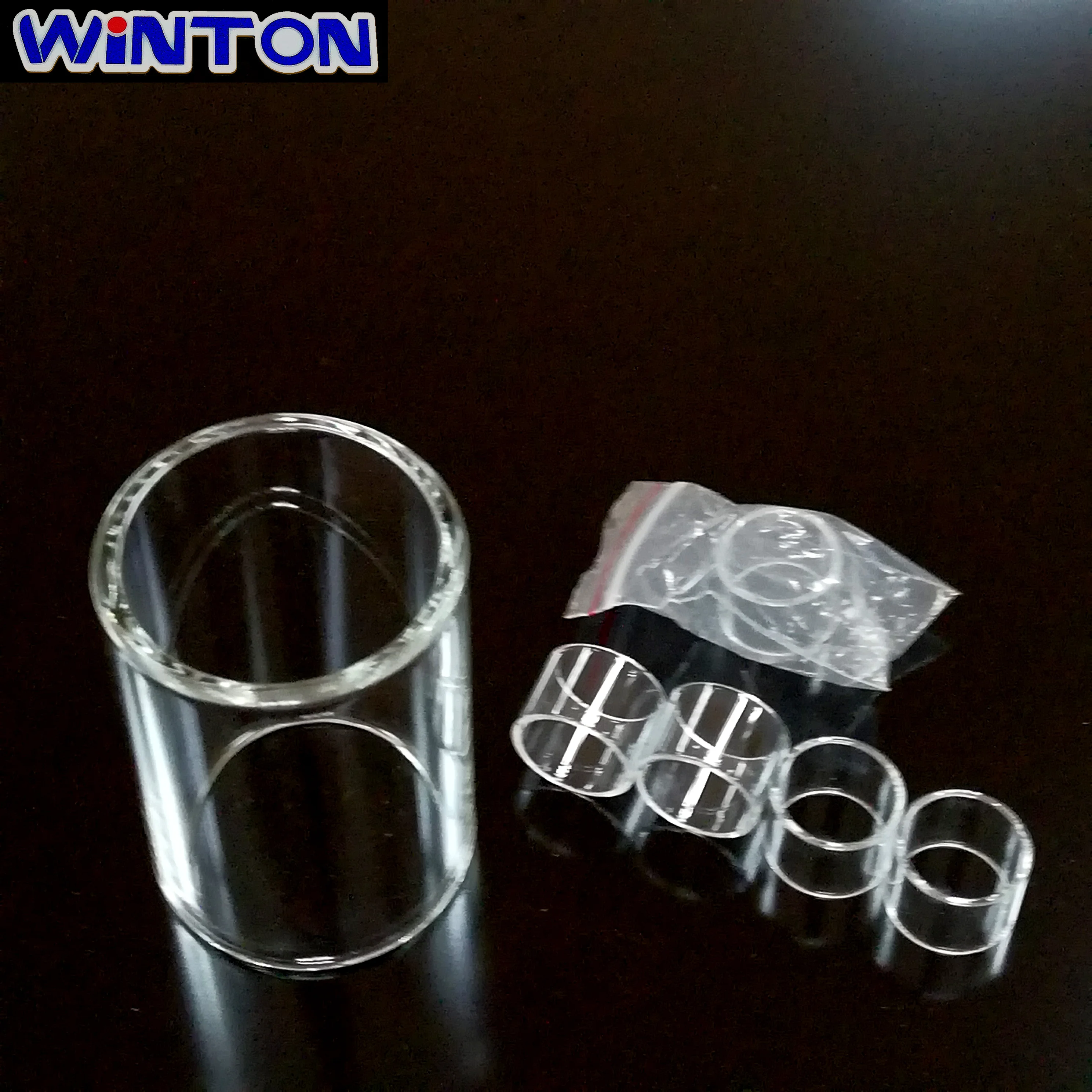 High temperature resistant colorful and customized clear borosilicate glass tube