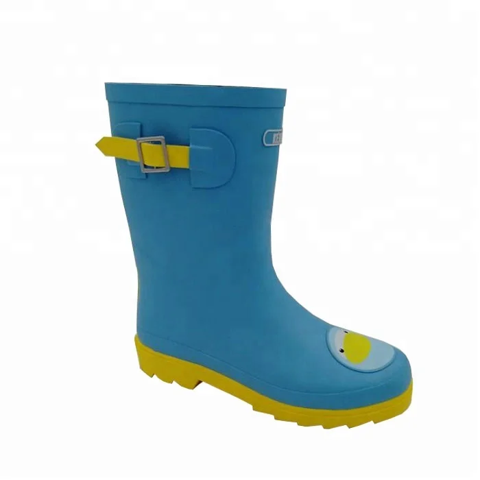 
2019 black rubber boots dog rain boots for children 