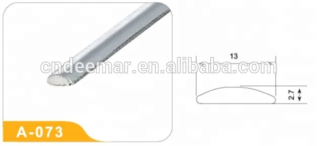 Cheap India Country Guangzhou Factory Auto Decorative PVC Chrome Tile Strips