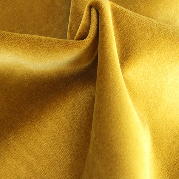100% Polyester 280cm Width California Velvet Curtain Fabric Holland Velvet