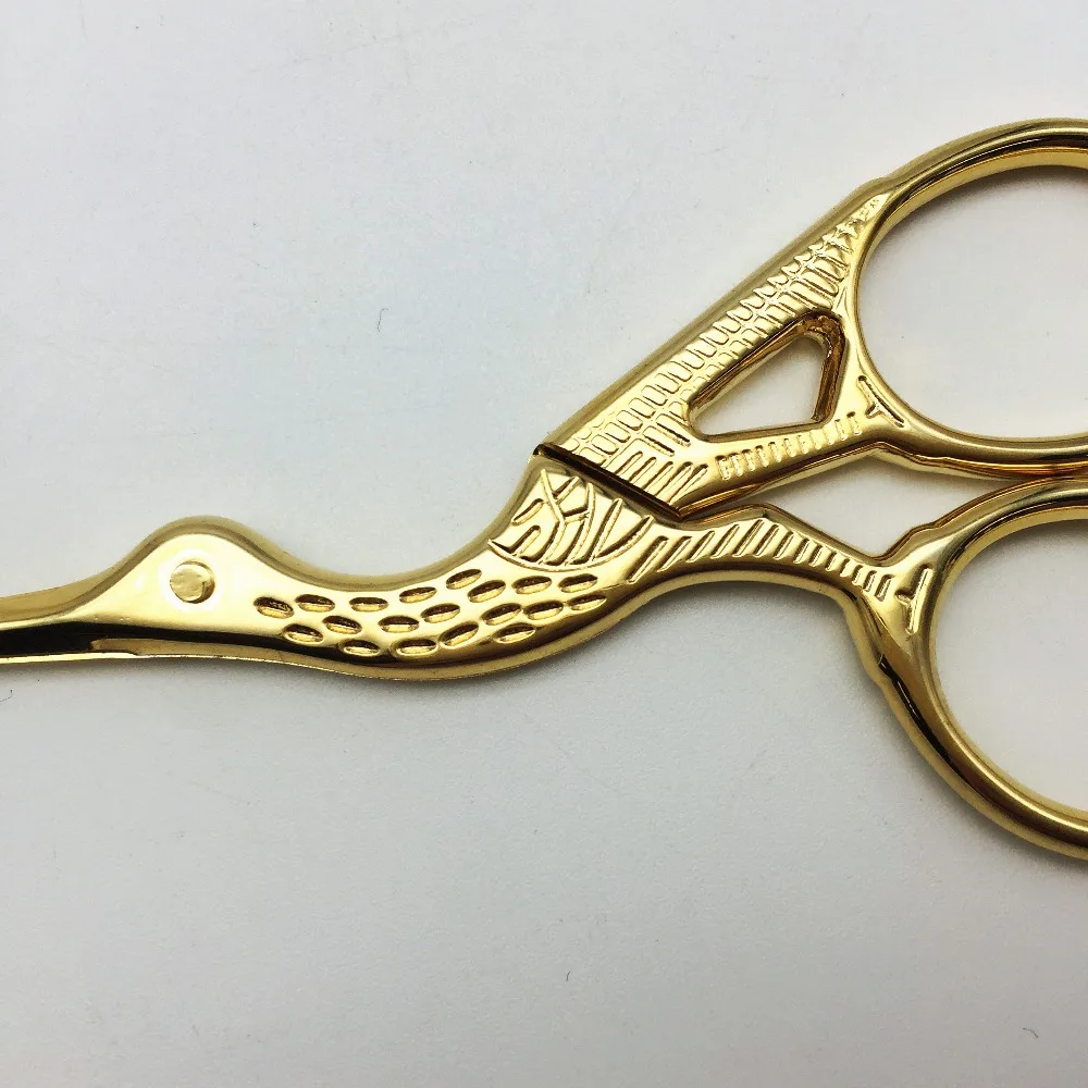 Makeup Tools False Eyelash Individuality Gold Bird Eyelash Scissors