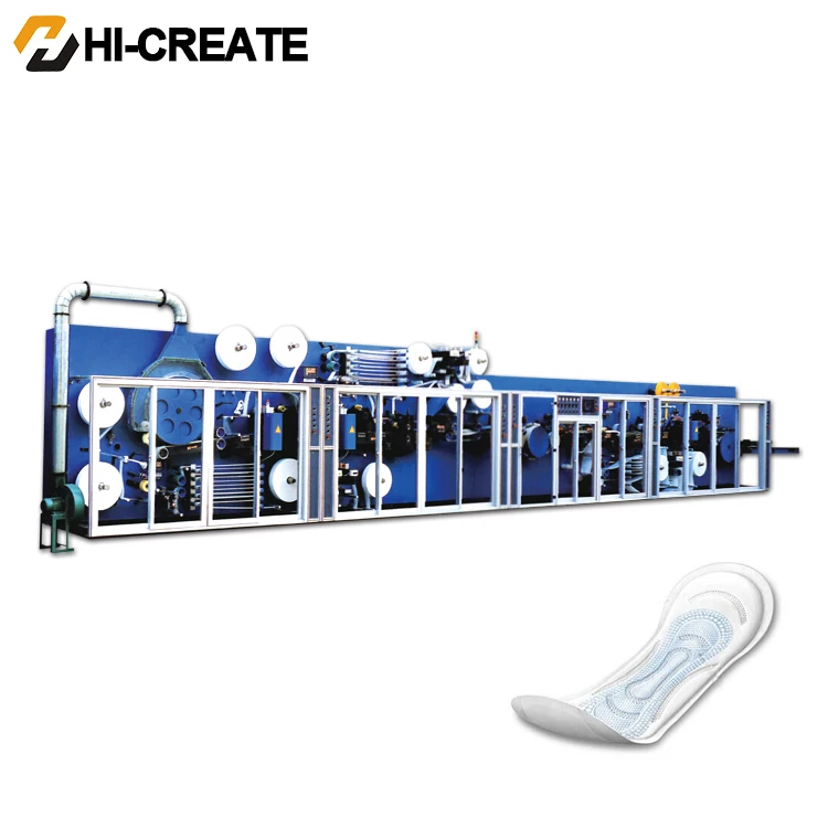 
Hot sale lady sanitary pads making machine 