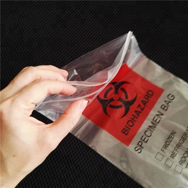 China product Biohazard Kangaroo Specimen bags