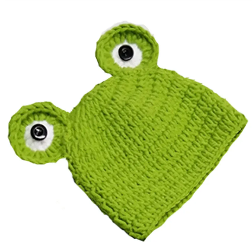Baby blanket frog OEM/ODM handmade crochet newborn photography blanket