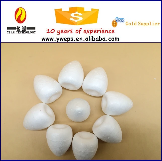 Artificial styrofoam balls decorated with flowers rose ball/polystyrene buds