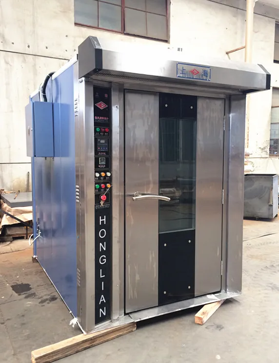 32 trays electric hot air rotary oven/hot rotating furnace/bakery oven with high quality