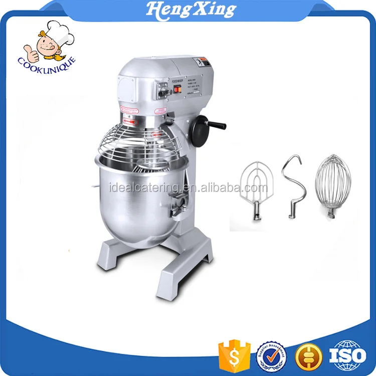 Commercial industrial use 3 speed food Mixer with cover Dough mixing machine with safe device
