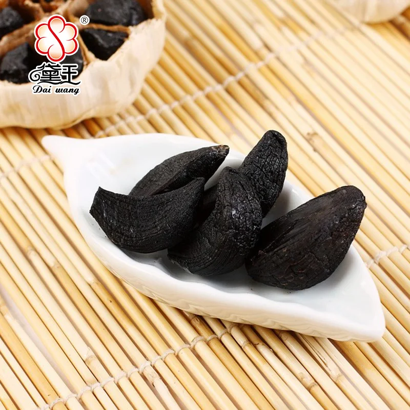 Healthy food Multiple cloves black garlic