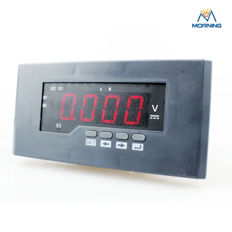 Китай DV11 однофазный dc светодиодный цифровой панели вольтметр 12 В