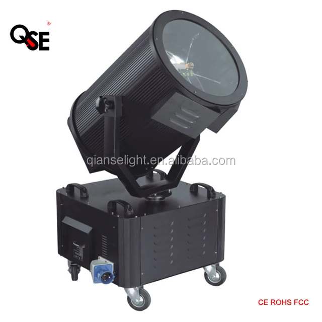 4/5kw Waterproof Outdoor Sky Moving Head Multi-Color High Beam Search Lights