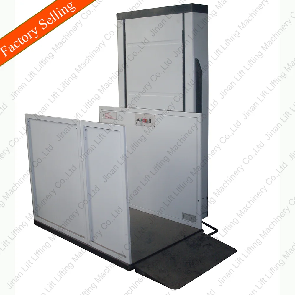 China Factory cheap residential wheelchair stair lift small elevator for 2 person with CE