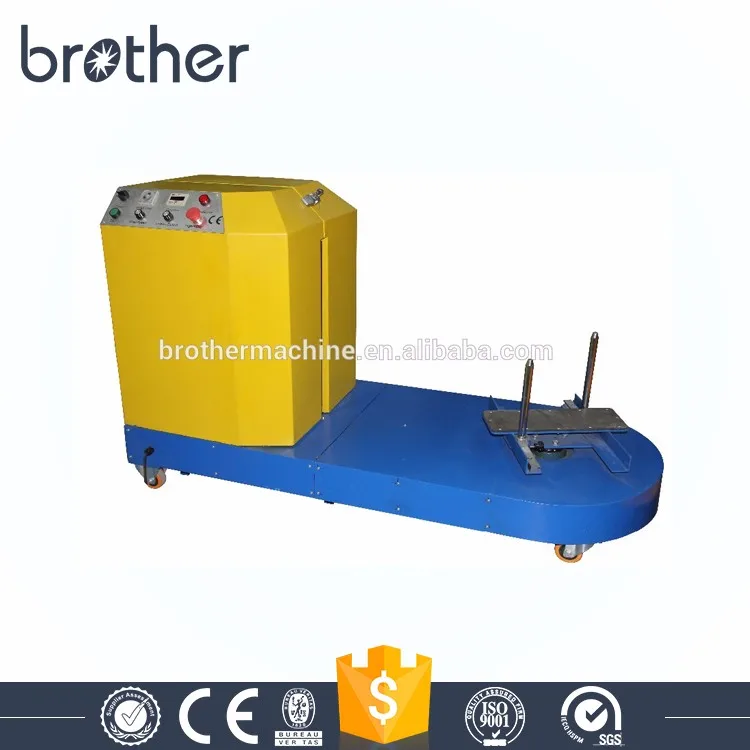 XL-01 Wenzhou brother airport luggage pallet stretch film packing machine