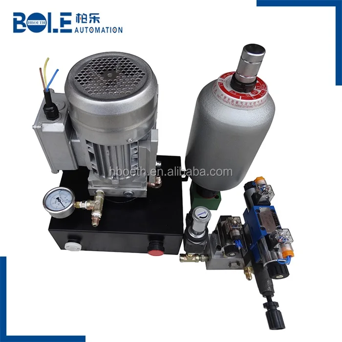 Мобильный портативный мини-гидравлический блок питания 220 В постоянного тока 12 В 24 в 48 в насос мотор кредитный продавец