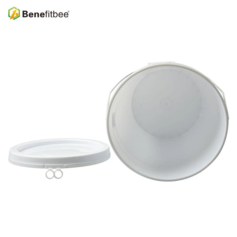 High quality Plastic White Honey Busket/Pail With Honey Gate