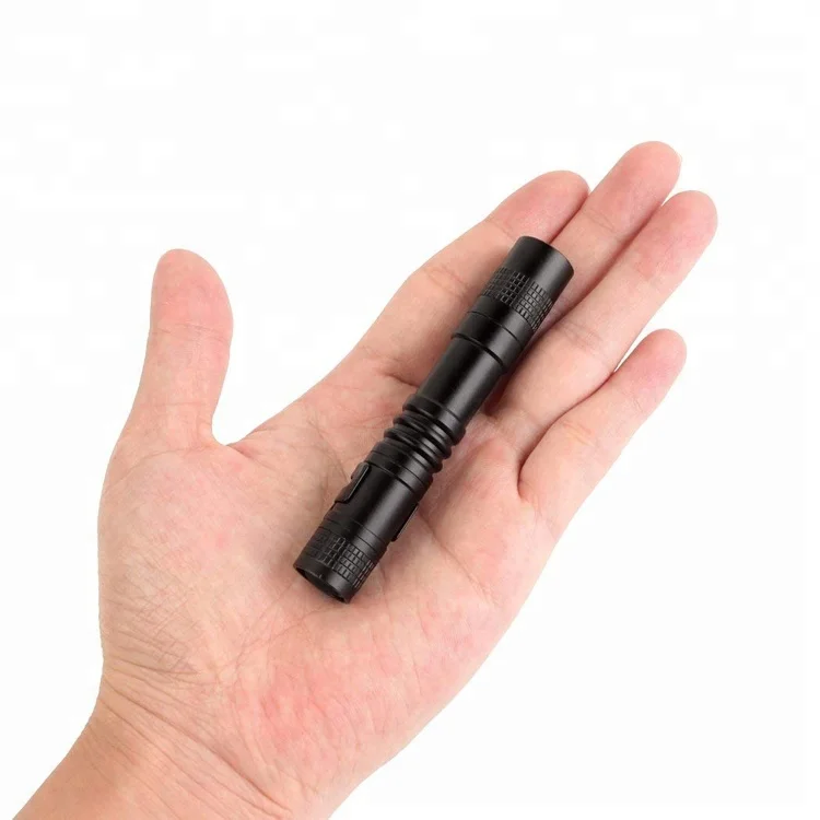 Home Outdoor Emergency AAA Battery LED Torch Light Tactical Pen Light Small Mini Flashlight