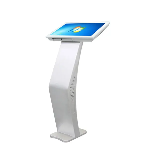 21.5inch slim LCD PCAP touchscreen podium Android OS interactive touch table with wifi