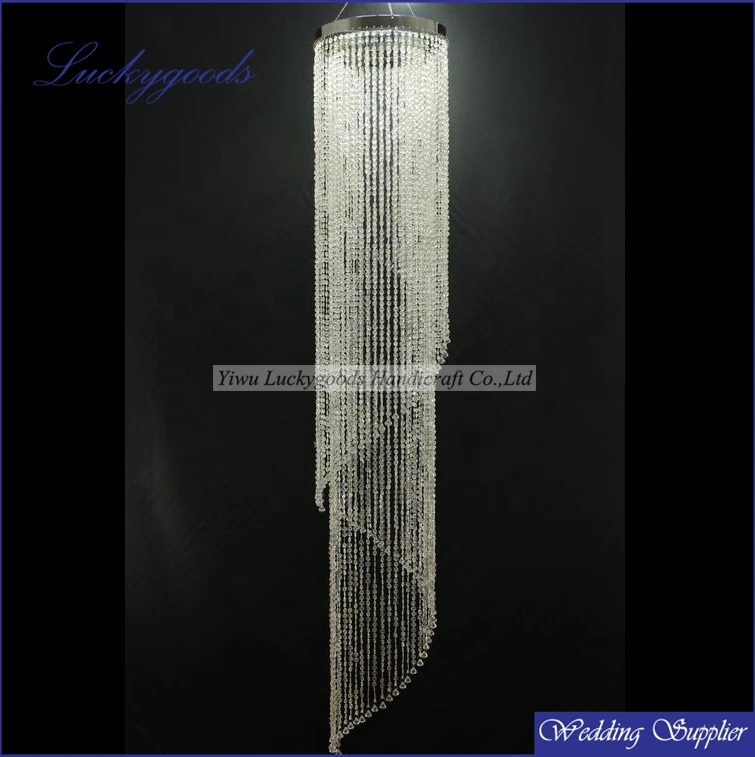 LDJ347 cheap decorative hanging acrylic chandelier for sale