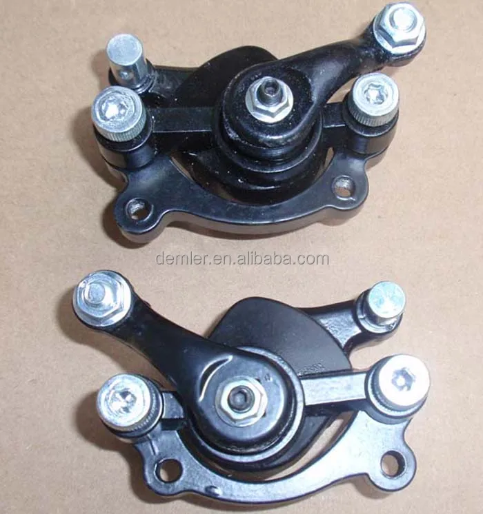 Front + Rear Disc Brake Caliper Pads For ATV Quad Dirt Mini Pocket Rocket Bike 47cc 49cc