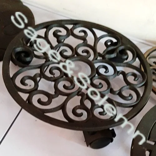 Decorative Flower Pot Stand, Flower Vase Rack, Planters Holder