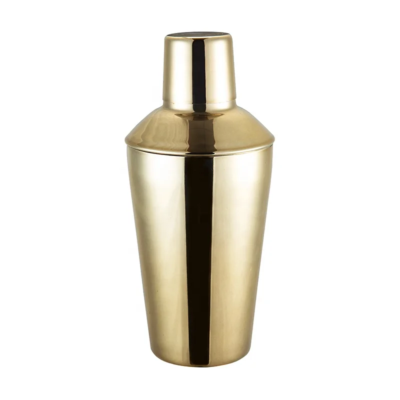 Factory Direct Bar tools 500ml Copper Stainless Steel  Shaker  bottle for party bartender kit