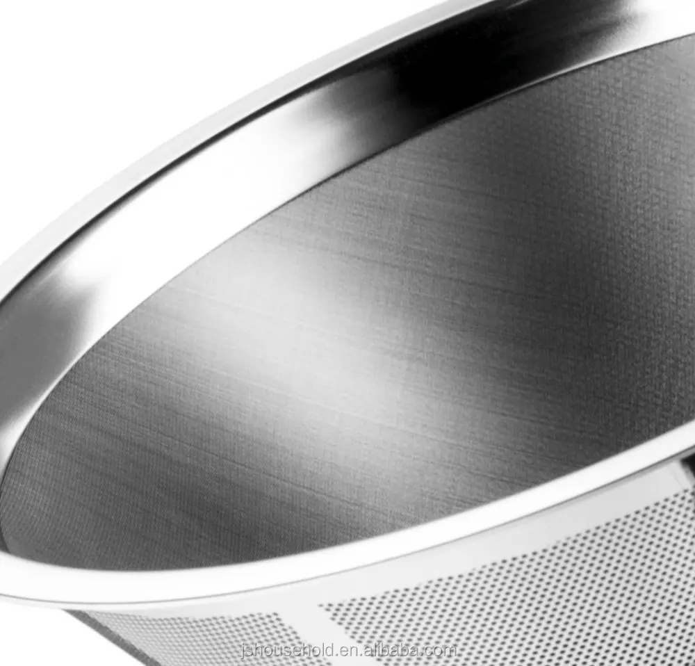 Steep Discount Stainless Steel Tea Dripper Pour Over Coffee Filter Dripper Bag with Stand