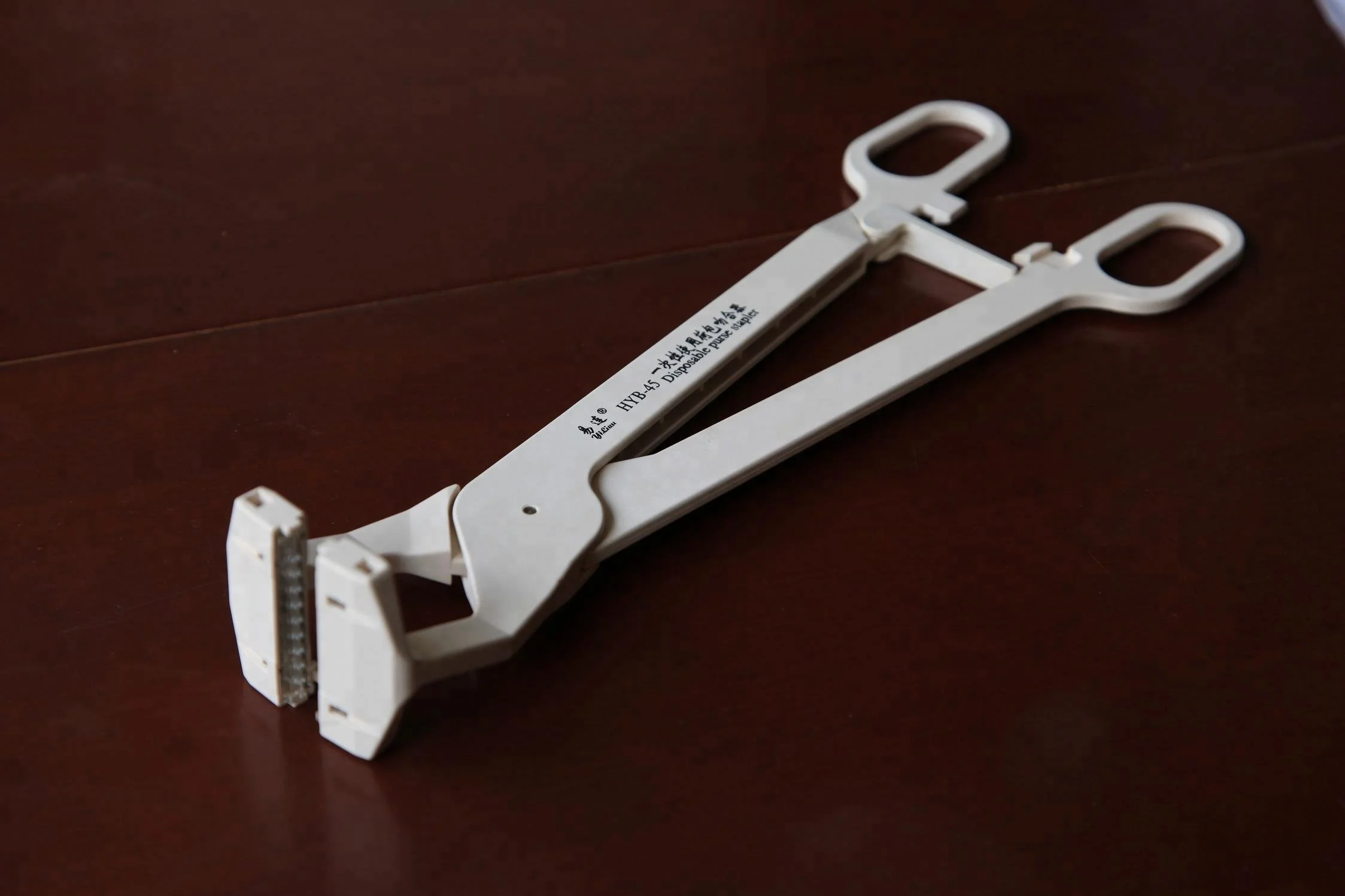 Disposable Purse String Stapler