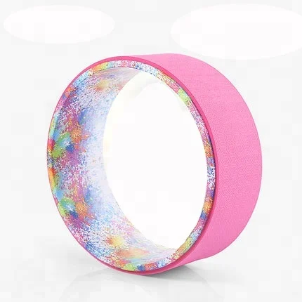 China Eco-friendly Comfortable Balance training Dharma Yoga Wheel