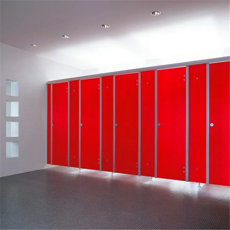 
Compact Hpl Laminate For Kindergarten Toilet Cubicle Partition System 