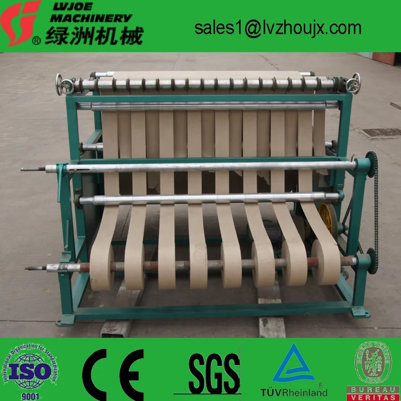 automatic sllitting machine kraft paper rolls rewinding cutting machine