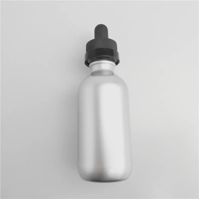 stainless steel metal color water airless bottle classical Boston perfume nail polish oil pump packaging